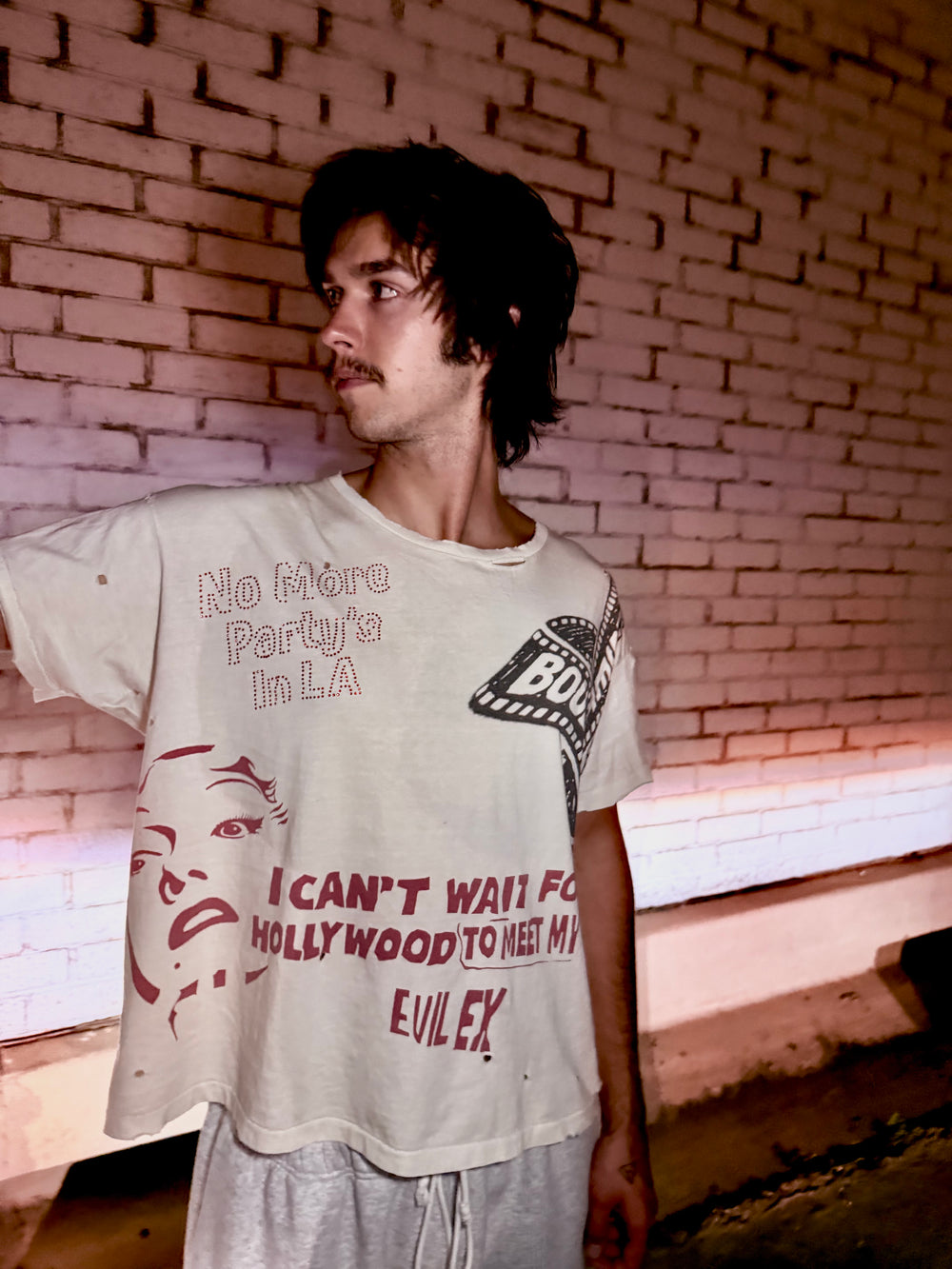GALÉRE Boulevard of Broken Hearts vintage tee — view 3