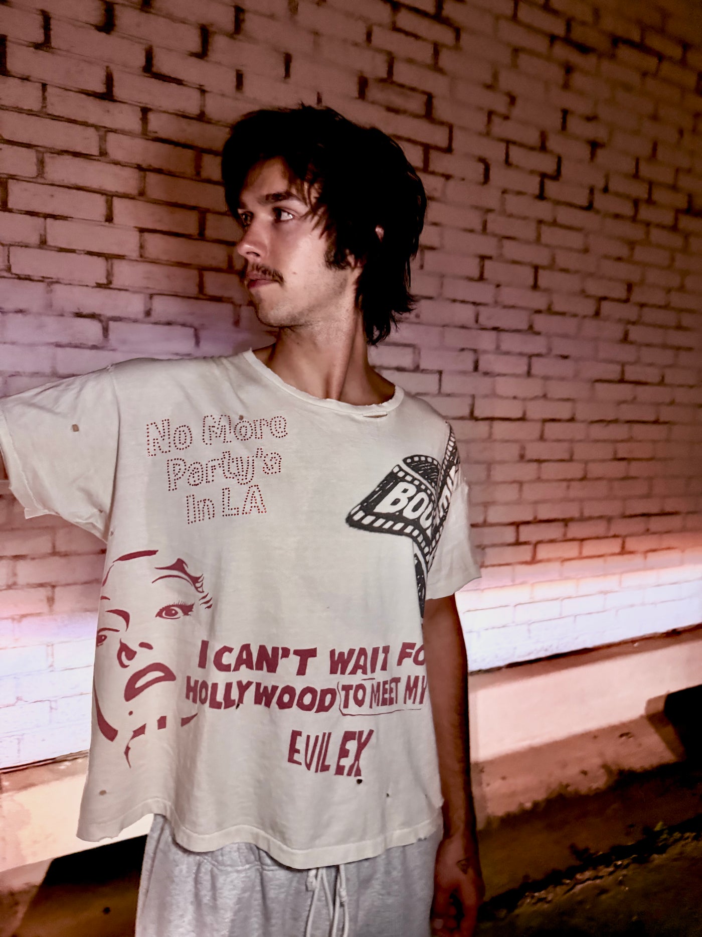GALÉRE Boulevard of Broken Hearts vintage tee — view 3